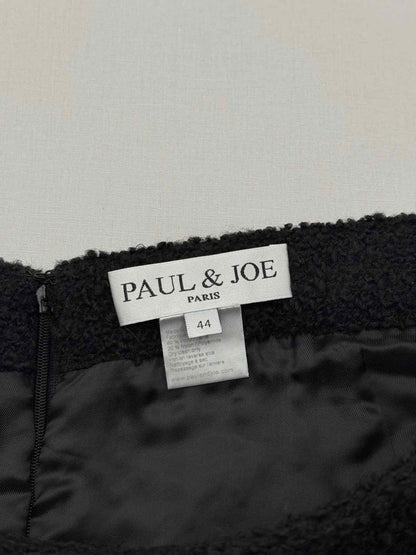 Pre-loved PAUL & JOE Black Size US 12 Mini Skirt at Reems Closet