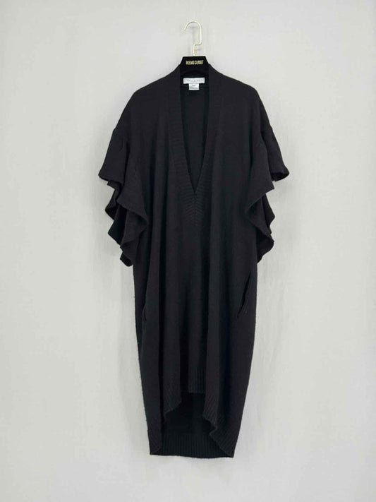Pre - loved PAUL & JOE Black Size US 2 Knee Length Dress at Reems Closet