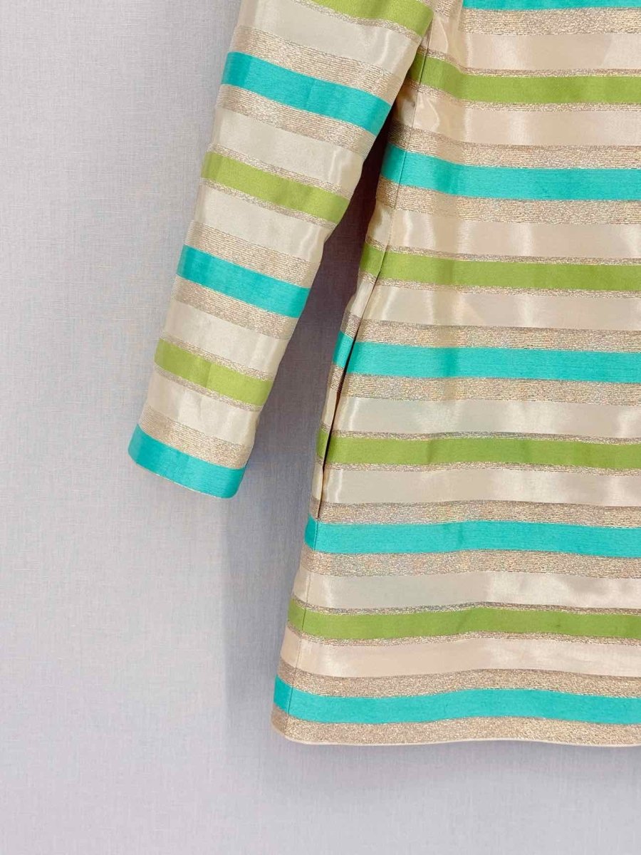 Pre-loved PAUL & JOE Gold Multicolor Size US 4 Short Dress at Reems Closet