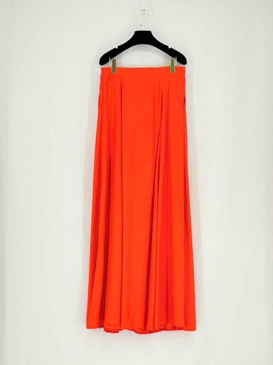 Pre - loved PAUL & JOE Orange Size US 8 Midi Skirt at Reems Closet