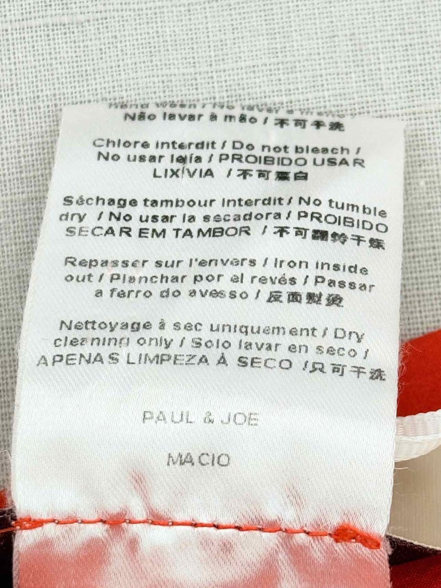 Pre - loved PAUL & JOE Orange Size US 8 Midi Skirt at Reems Closet