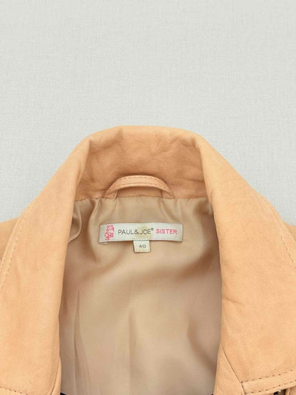 Pre - loved PAUL & JOE Tan Size US 4 Jacket at Reems Closet