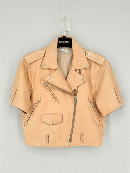 Pre - loved PAUL & JOE Tan Size US 4 Jacket at Reems Closet