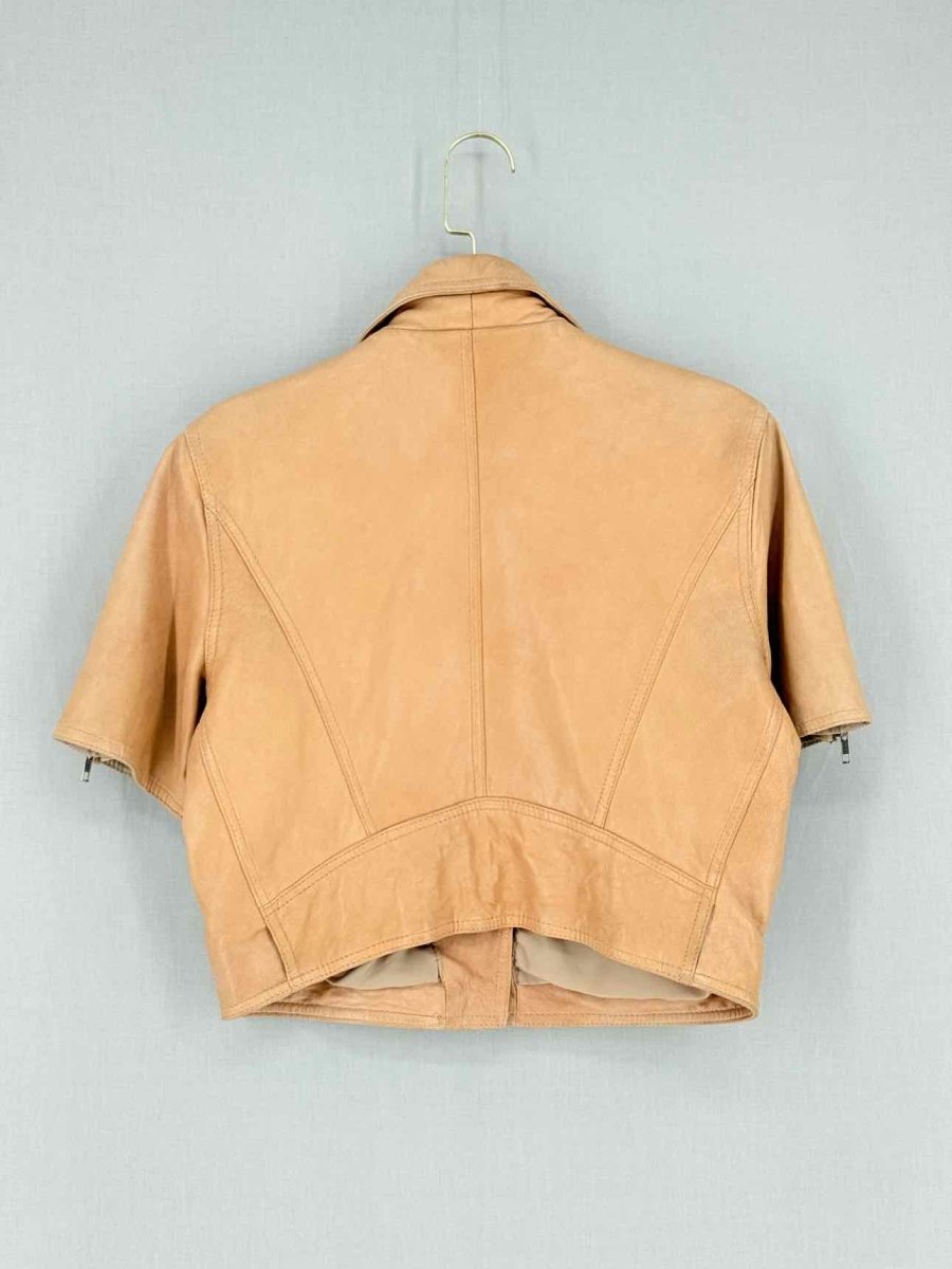 Pre - loved PAUL & JOE Tan Size US 4 Jacket at Reems Closet