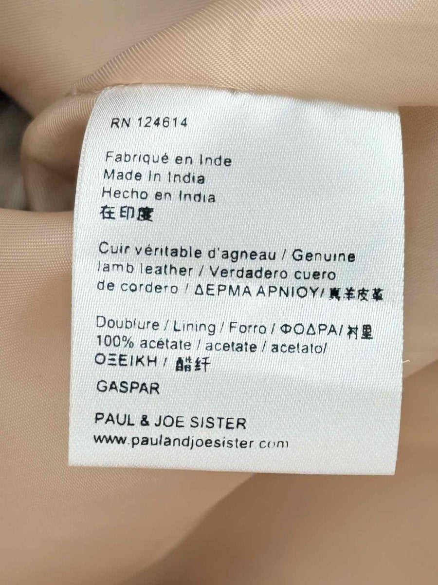 Pre - loved PAUL & JOE Tan Size US 4 Jacket at Reems Closet