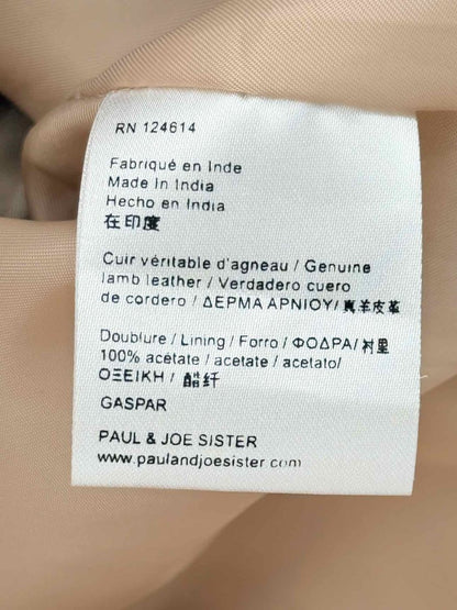 Pre - loved PAUL & JOE Tan Size US 4 Jacket at Reems Closet