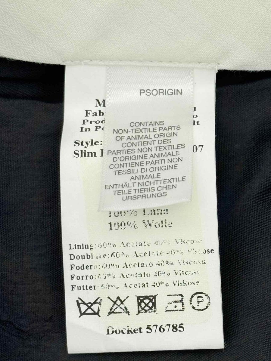 Pre - loved PAUL SMITH Grey Striped Size 30 Pants at Reems Closet