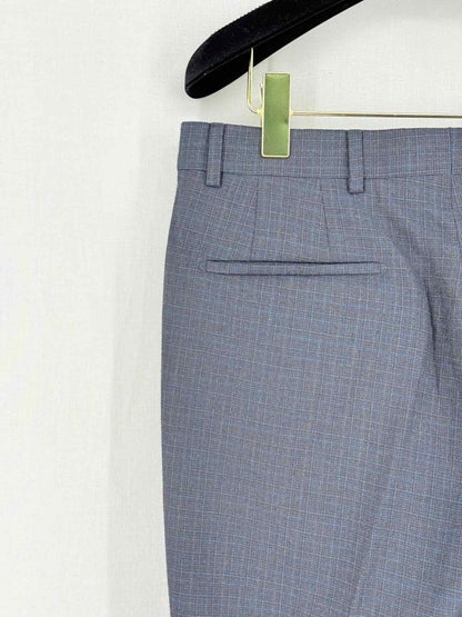 Pre - loved PAUL SMITH Grey Striped Size 30 Pants at Reems Closet