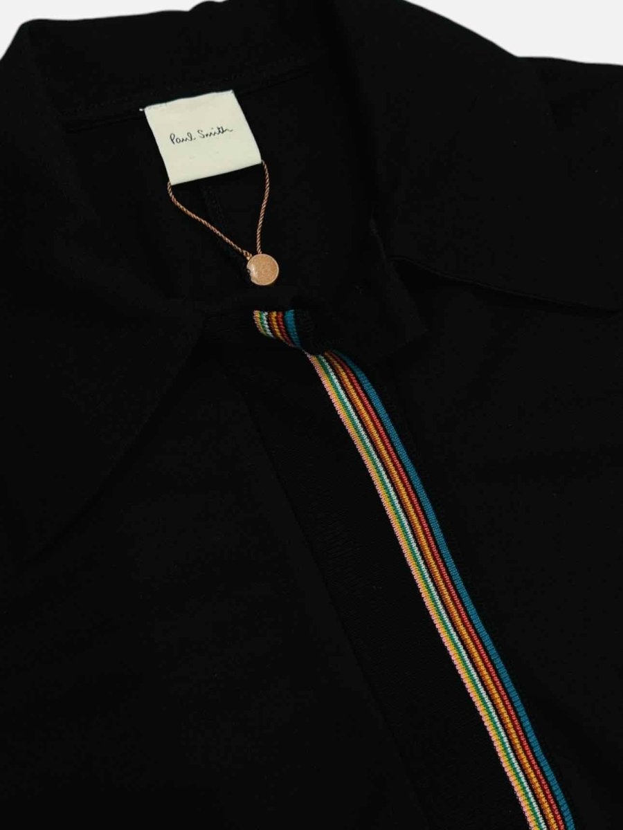 Pre - loved PAUL SMITH Polo dress Black T-Shirt Dress at Reems Closet