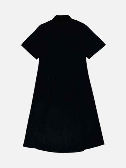 Pre - loved PAUL SMITH Polo dress Black T-Shirt Dress at Reems Closet