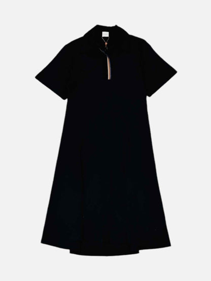 Pre - loved PAUL SMITH Polo dress Black T-Shirt Dress at Reems Closet