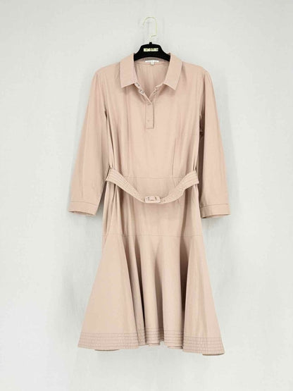 Pre - loved PAULE KA Peach Size US 6 Knee Length Dress at Reems Closet