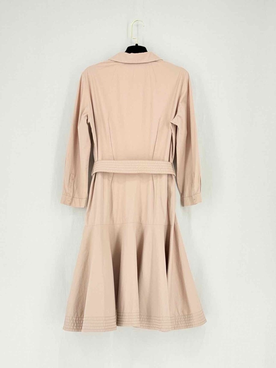 Pre - loved PAULE KA Peach Size US 6 Knee Length Dress at Reems Closet