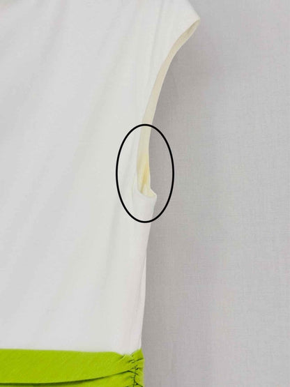 Pre-loved PAULE KA White Multicolor Size US 4 Knee Length Dress at Reems Closet