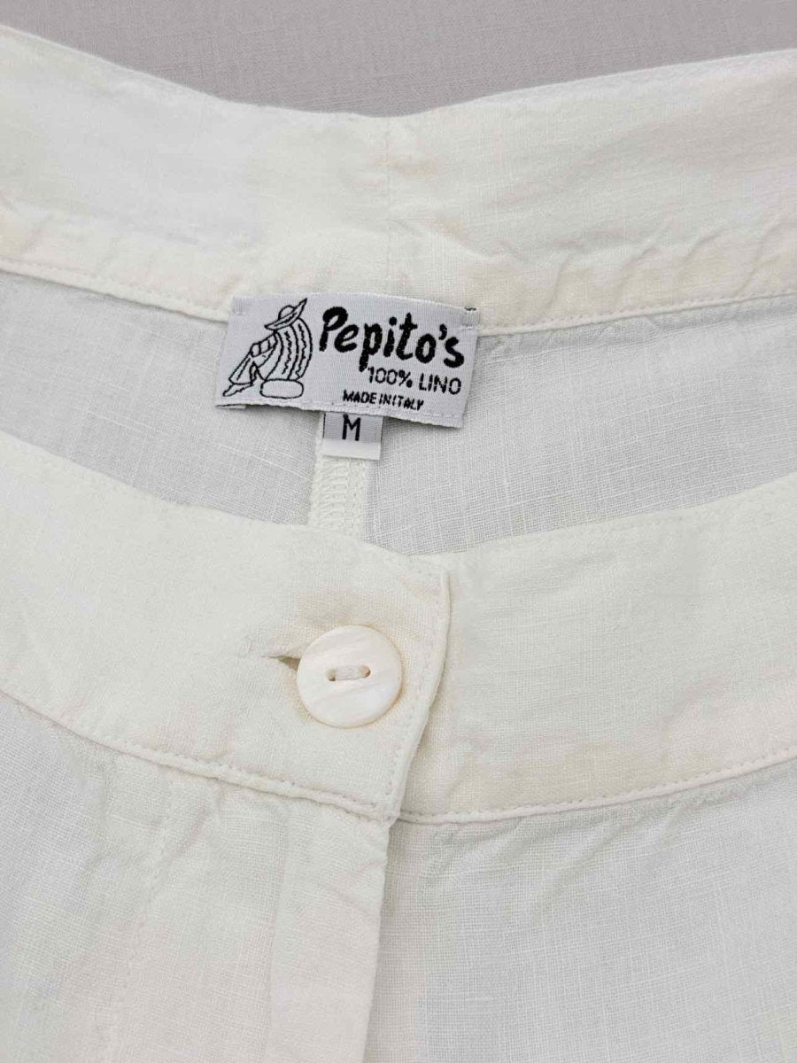 Pre - loved PEPITOS White Size Medium Outfit Set at Reems Closet