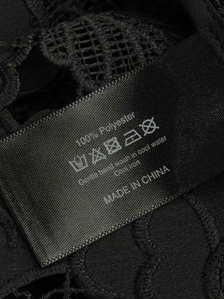 Pre - loved PERSEVERANCE Black Size US 14 Short Dress at Reems Closet