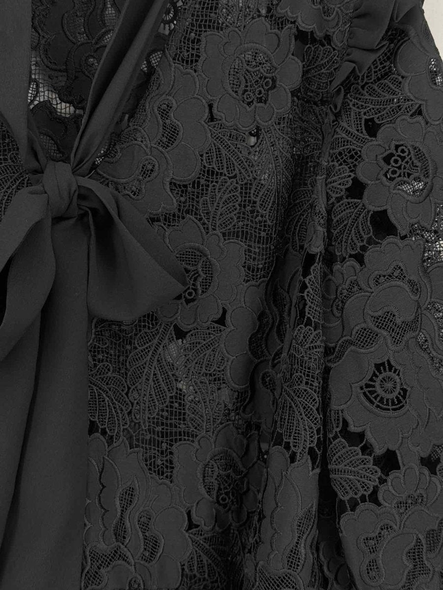 Pre - loved PERSEVERANCE Black Size US 14 Short Dress at Reems Closet