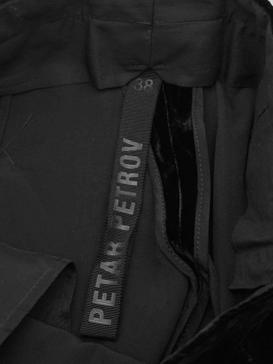 Pre-loved PETER DO Black Size 26 Pants at Reems Closet