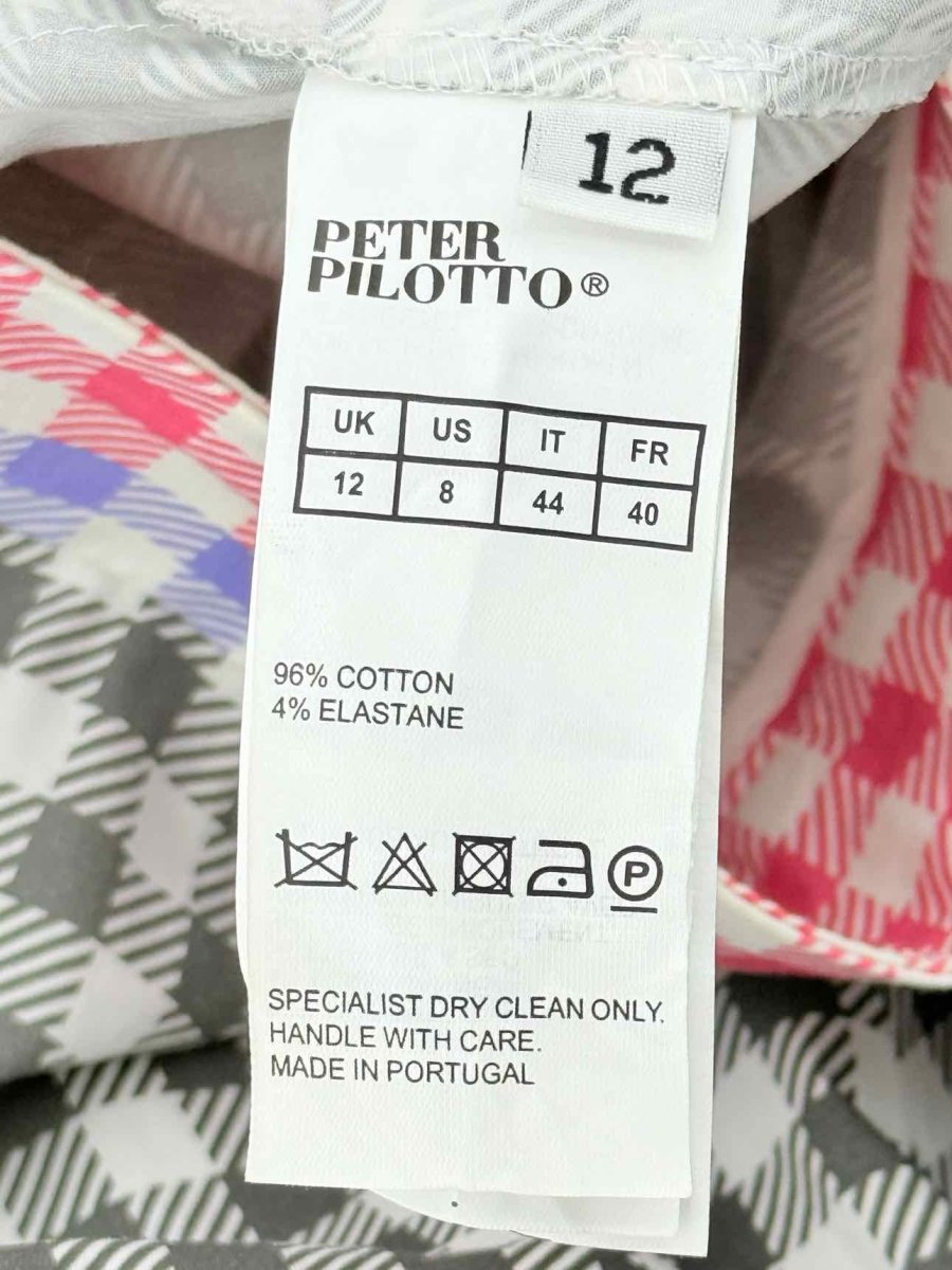 Pre - loved PETER PILOTTO Size US 8 Knee Length Skirt at Reems Closet