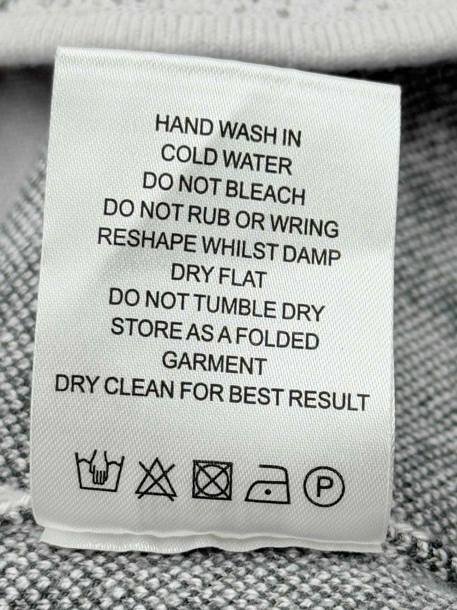 Pre - loved PH5 White & Grey Graphic Print Size Medium Jacket at Reems Closet