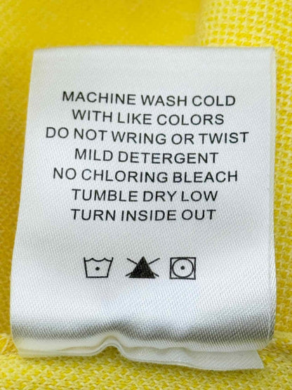 Pre - loved PH5 Yellow Wavy Size Small Knee Length Dress at Reems Closet