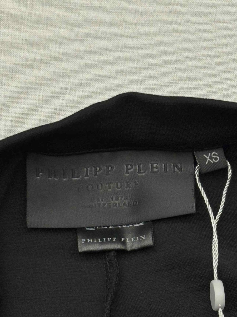 Pre - loved PHILIPP PLEIN Black Eyelet Size XSmall Pants at Reems Closet