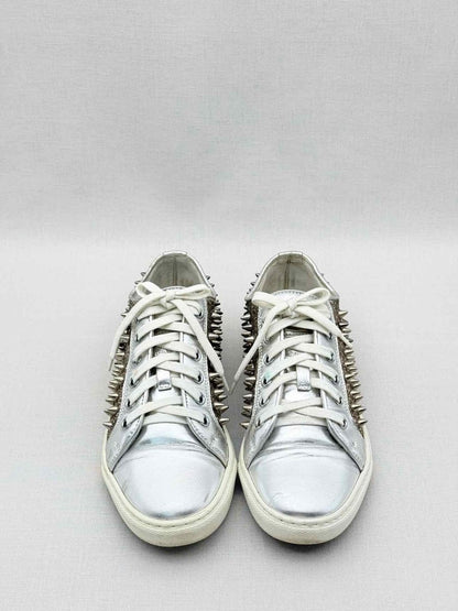 Pre-loved PHILIPP PLEIN Gold & Silver Size EU 36 Sneakers at Reems Closet