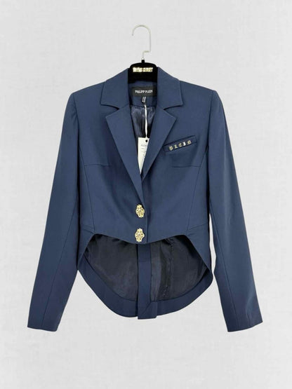 Pre - loved PHILIPP PLEIN Lacivert Navy Blue Size US 6 Outfit Set at Reems Closet
