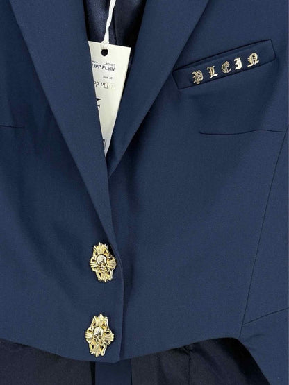 Pre - loved PHILIPP PLEIN Lacivert Navy Blue Size US 6 Outfit Set at Reems Closet