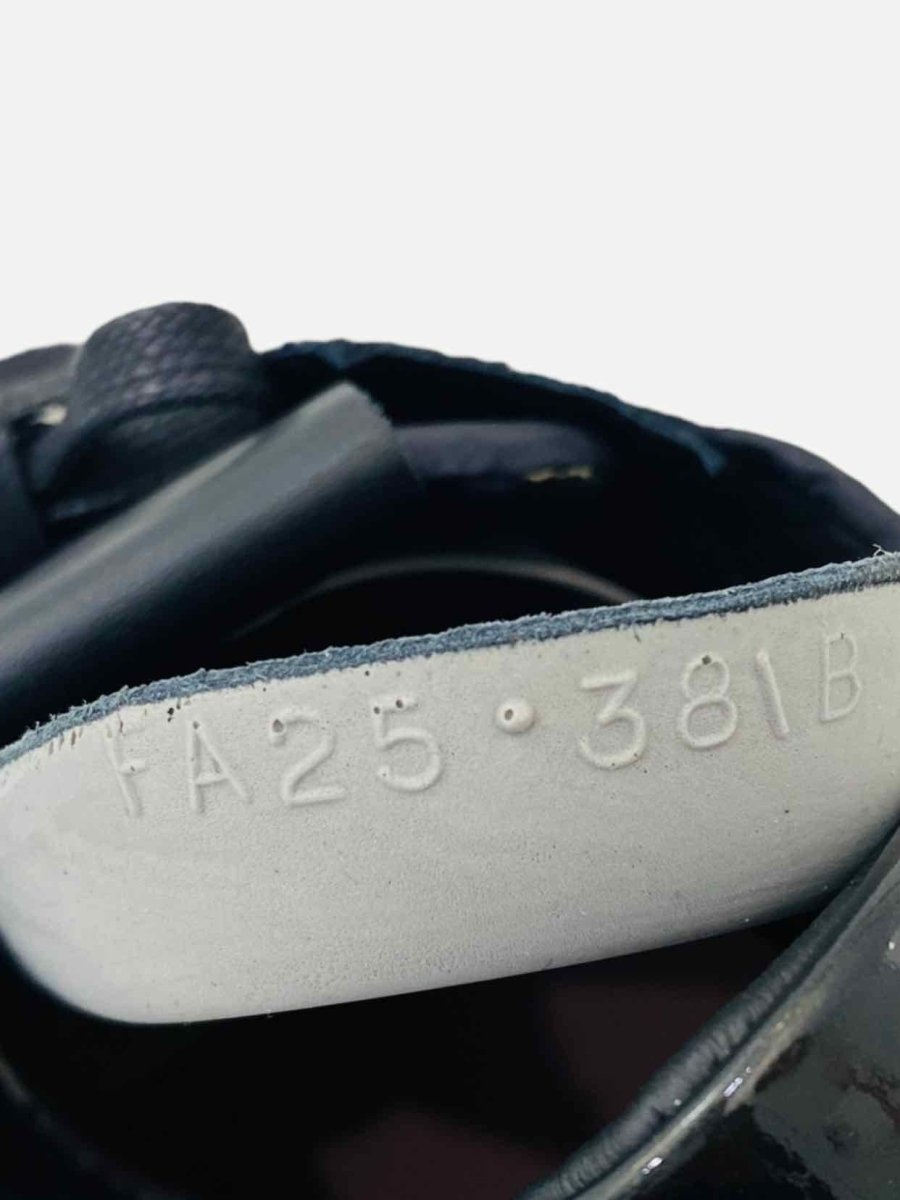 Pre - loved PHILIPPE MODEL Black & Silver Size EU 38 Sneakers at Reems Closet