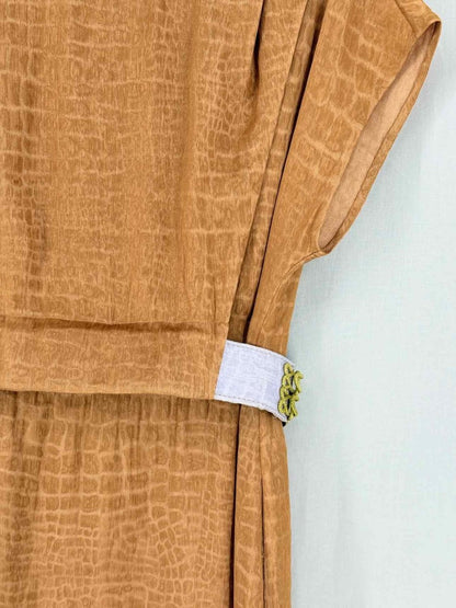 Pre - loved PHILLIP LIM Brown Size US 8 Knee Length Dress at Reems Closet