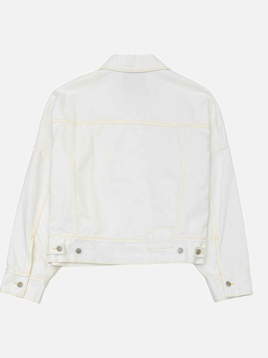 Pre - loved PHILLIP LIM Denim White Jacket at Reems Closet