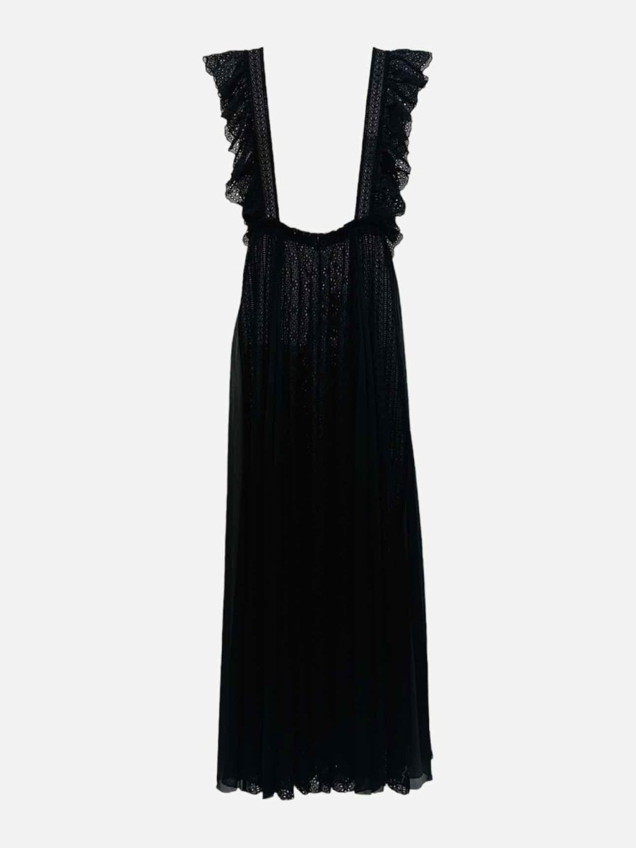 Pre - loved PHILOSOPHY Black Long Dress US4 at Reems Closet