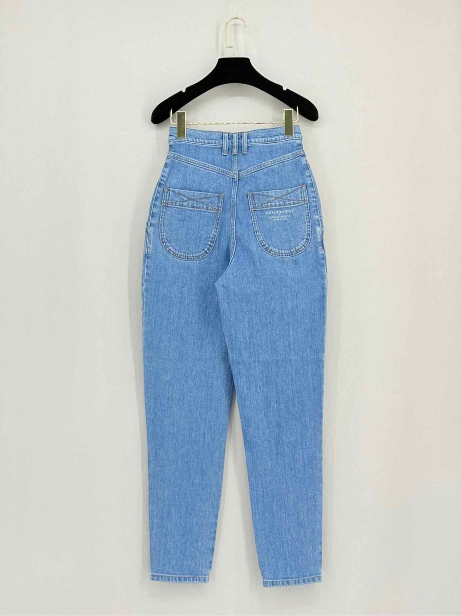 Pre - loved PHILOSOPHY High Waist Blue Size US 2 Jeans at Reems Closet