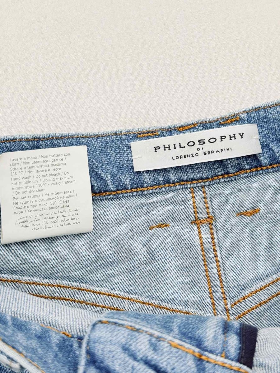 Pre - loved PHILOSOPHY High Waist Blue Size US 2 Jeans at Reems Closet