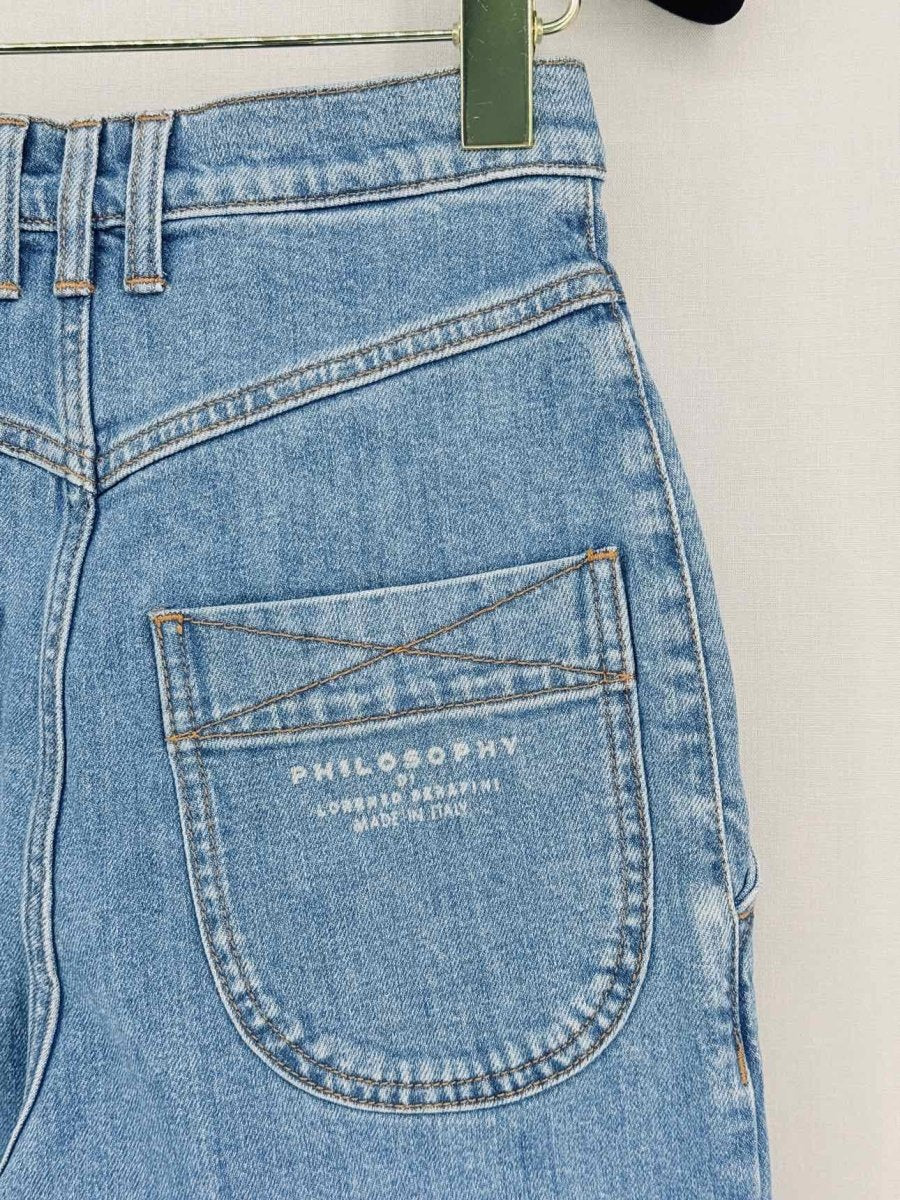 Pre - loved PHILOSOPHY High Waist Blue Size US 2 Jeans at Reems Closet