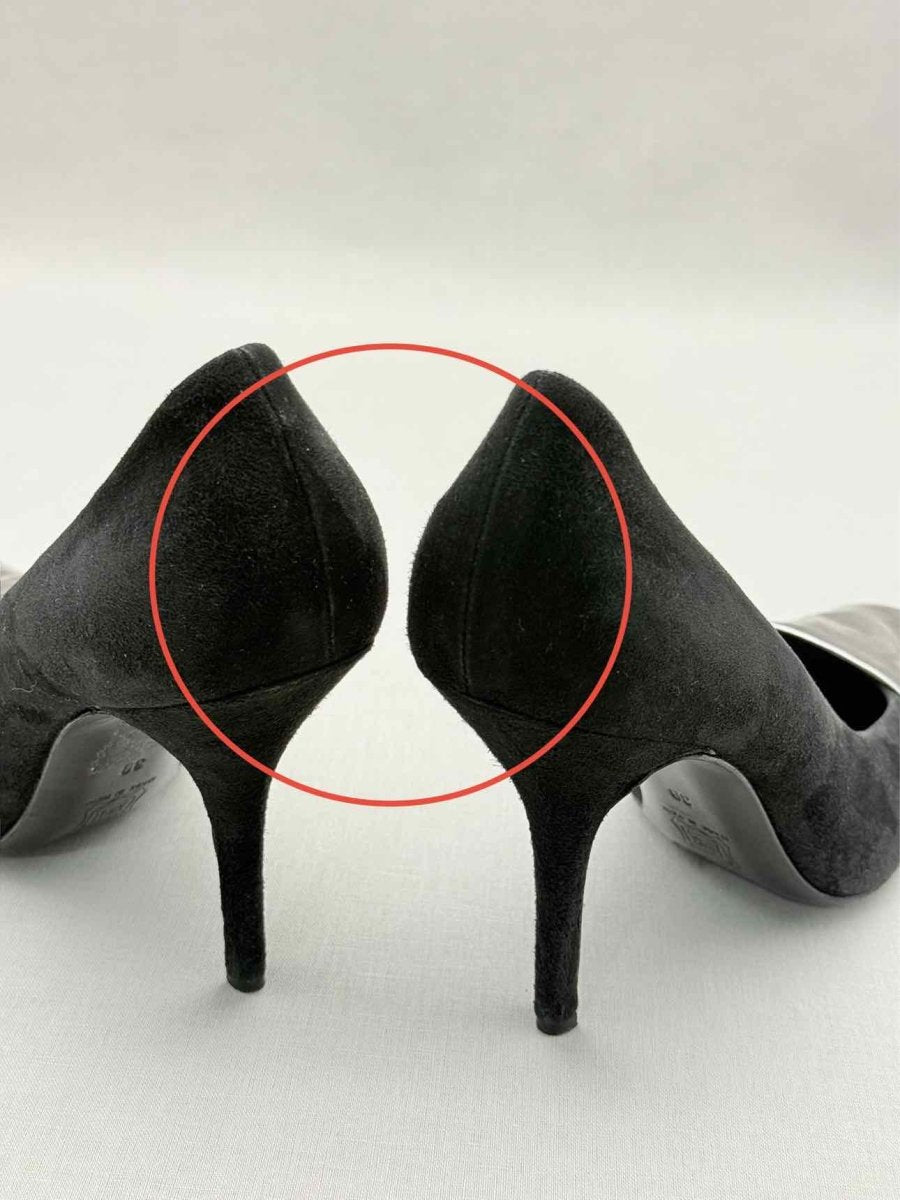 Pre - loved PIERRE HARDY Black & Silver Size EU 39 Pumps at Reems Closet