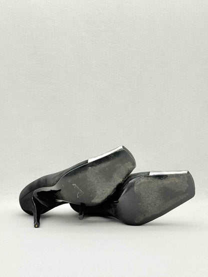 Pre - loved PIERRE HARDY Black & Silver Size EU 39 Pumps at Reems Closet