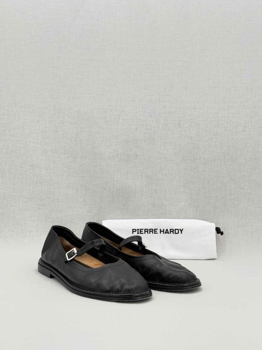 Pre - loved PIERRE HARDY Black Size EU 38.5 Ballet Flats at Reems Closet