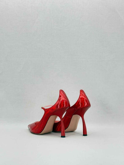 Pre - loved PIFERI Mary Jane Red Size EU 38.5 Pumps at Reems Closet