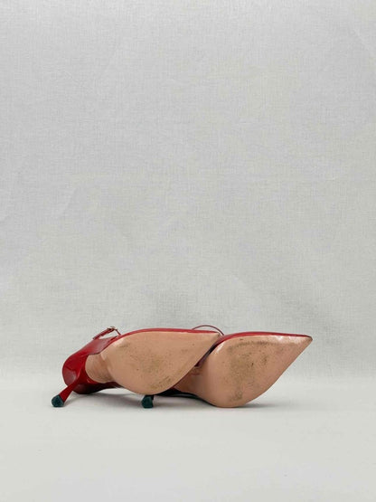 Pre - loved PIFERI Mary Jane Red Size EU 38.5 Pumps at Reems Closet