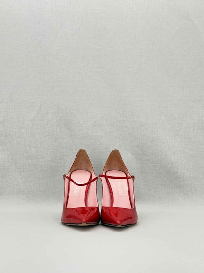 Pre - loved PIFERI Mary Jane Red Size EU 38.5 Pumps at Reems Closet