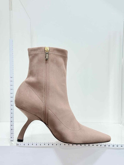 Pre - loved PIFERI Merlin Mocha Size EU 38 Ankle Boots at Reems Closet