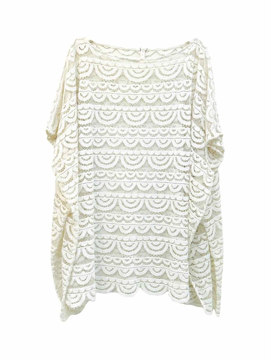 Pre - loved PILYQ White Lace Coverup at Reems Closet