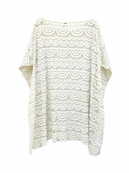 Pre - loved PILYQ White Lace Coverup at Reems Closet