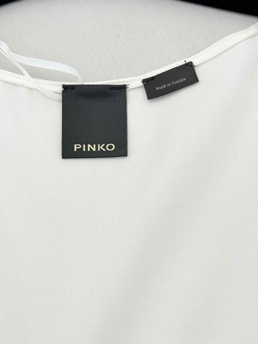 Pre - loved PINKO Beige Size US 6 Top at Reems Closet