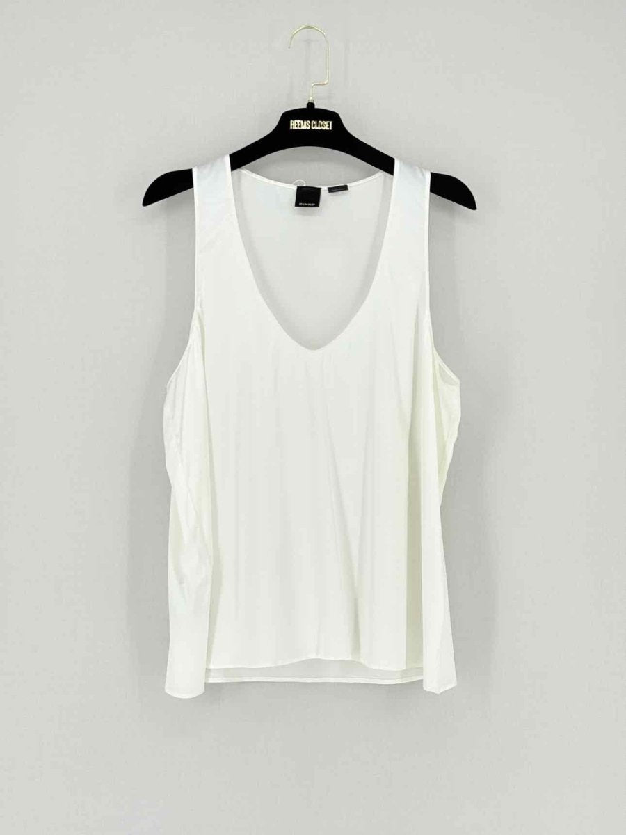 Pre - loved PINKO Beige Size US 6 Top at Reems Closet