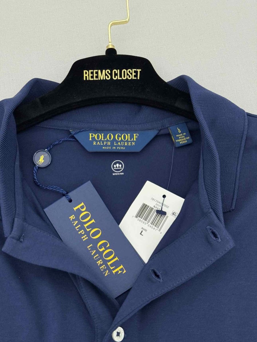 Pre - loved POLO GOLF Navy Blue Size Large Polo Shirt at Reems Closet