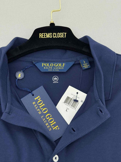 Pre - loved POLO GOLF Navy Blue Size Large Polo Shirt at Reems Closet