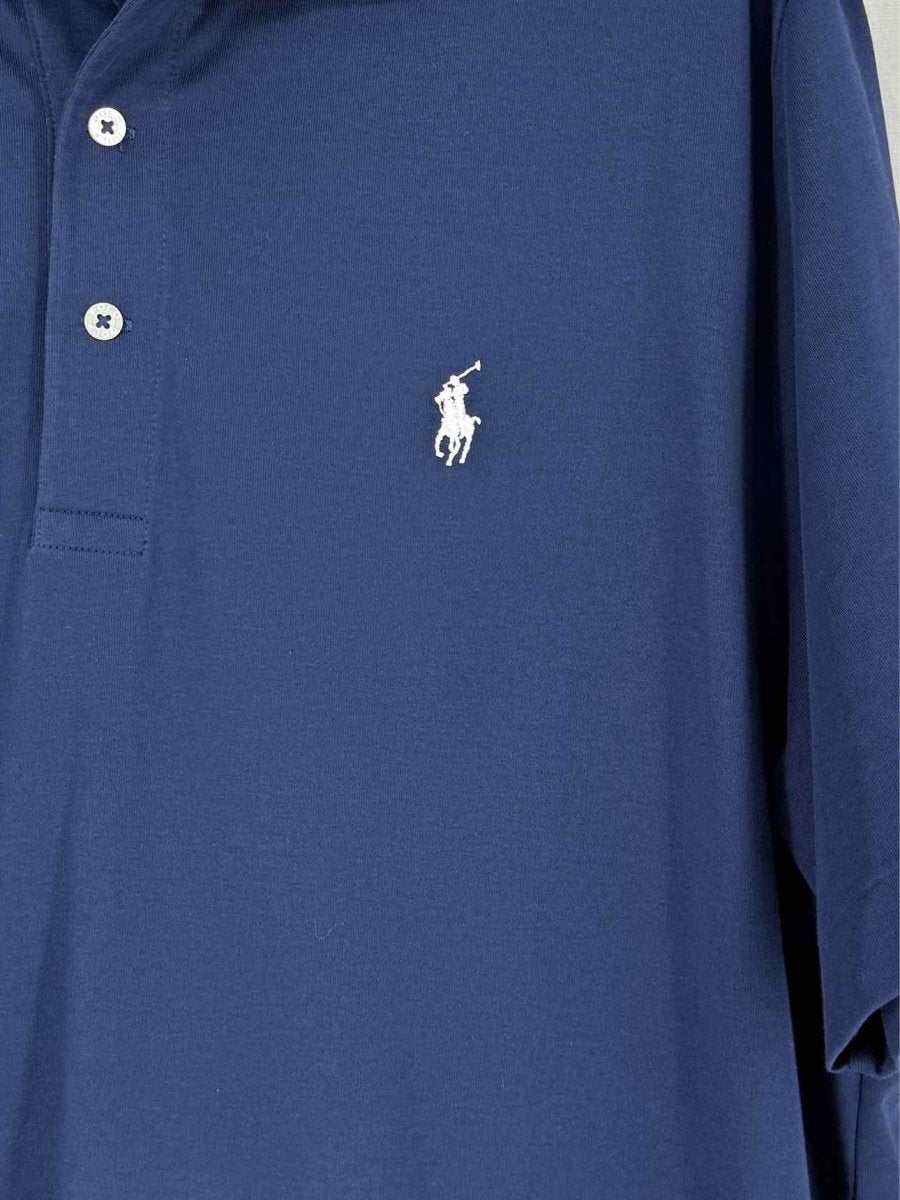 Pre - loved POLO GOLF Navy Blue Size Large Polo Shirt at Reems Closet